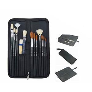 スタイリッシュで コンパクト に 収納 筆入れ 水彩画