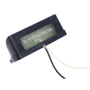 12V 24V 兼用 5LED 防水 ライセンス灯 トラックトレーラー