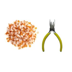 UY２ コネクター 200個 専用 ペンチ セット 結束 コネクタ