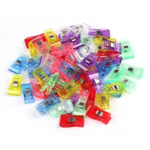 手芸用 仮止めクリップ カラフル 7色 計70個セット