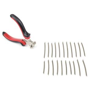 エレキ用 ギターフレット ワイヤー 21個 ＆ 2WAY ストリングカッター