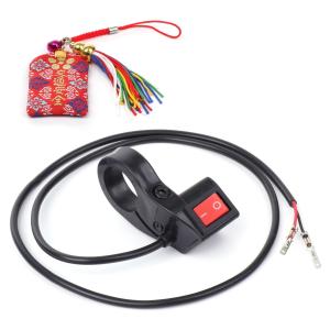 バイク ハンドルスイッチ ONOFF オンオフ プッシュスイッチ