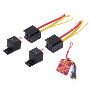 汎用 リレー配線キット 4ピン リレー ／ ソケットプラグ