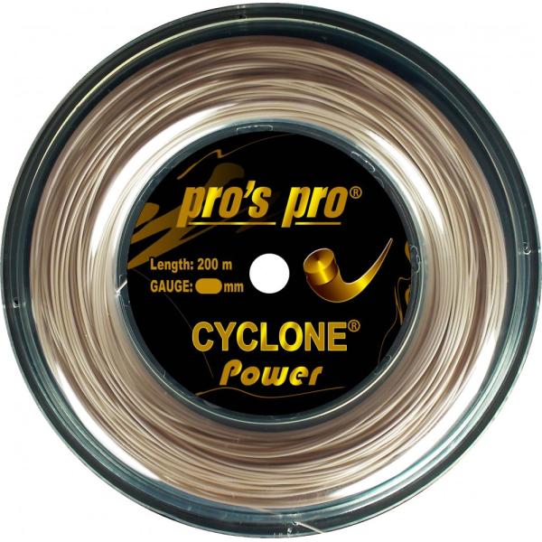 pros pro CYCLONE POWER  200mロールガット　ポリエステルガット　硬式テニス...