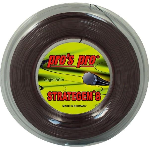 pros pro STRATEGEM8  200mロールガット　ポリエステルガット　硬式テニスガット...