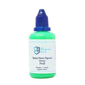 Counter Culture DIYアーマーアート顔料 ネオングリーン 1.7オンス 樹脂エポキシ染料 波と水への影響用