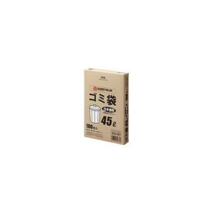 プラス ゴミ袋 LDD 白半透明 45L N115J-45P  N115J-45P