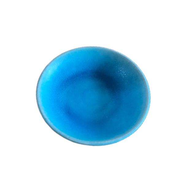 ヤマ庄陶器 小皿 トルコ 約径10×高さ2cm 信楽焼 Tor-2