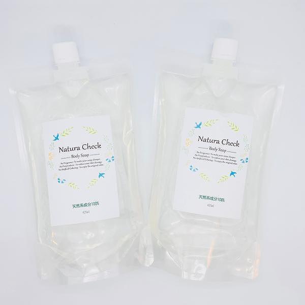 泡ボディソープ 詰替 425ml ×2 無添加 泡 石けん 敏感肌 乾燥肌 天然由来 自然 無香料 ...