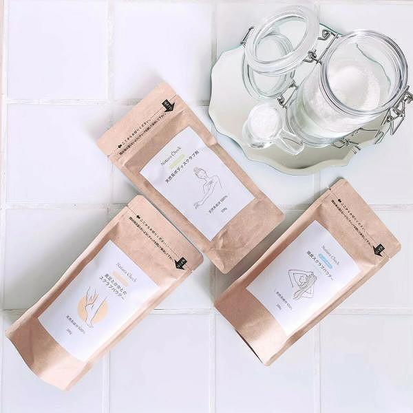 スクラブ３種セット 頭皮スクラブ 頭皮のにおい ボディスクラブ 自宅で アカスリ 無着色 防腐剤不使...