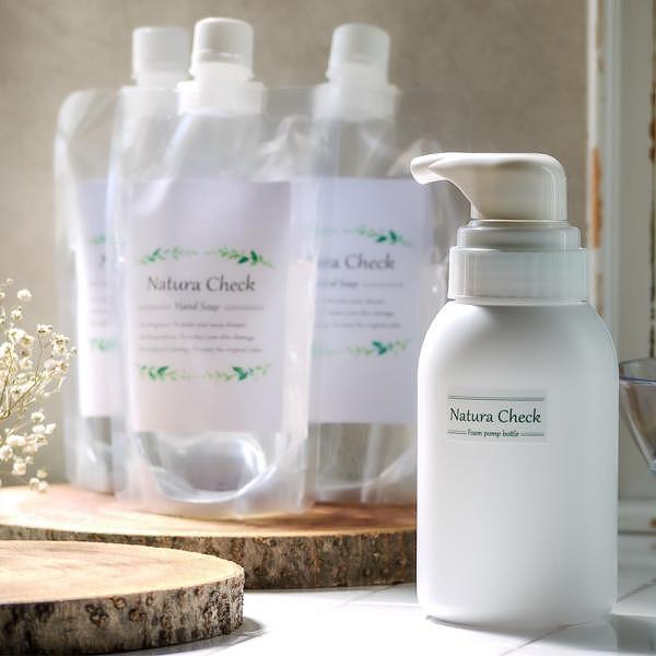 泡ハンドソープ 詰替用230ml×3パック 空ボトル 手洗い さっぱり 無添加 無香料 泡 石けん ...