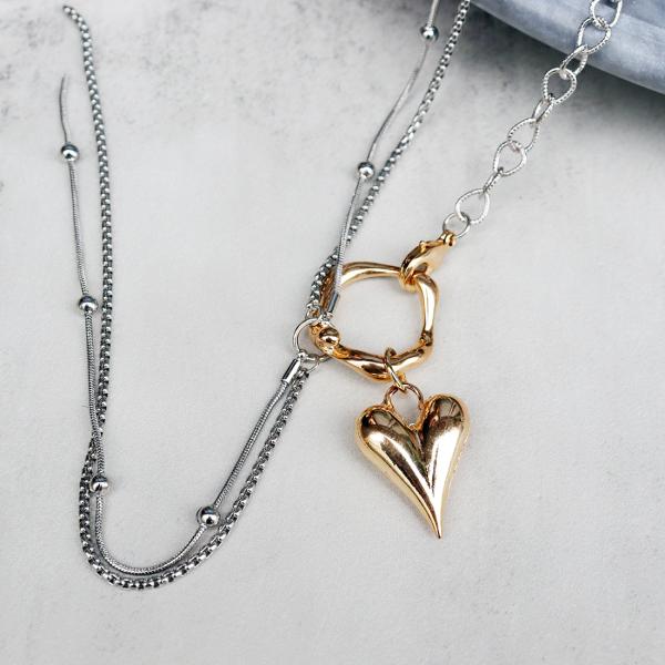 amplis・アンプリス ameria Necklace -Gold-  /  ネックレス ゴールド...