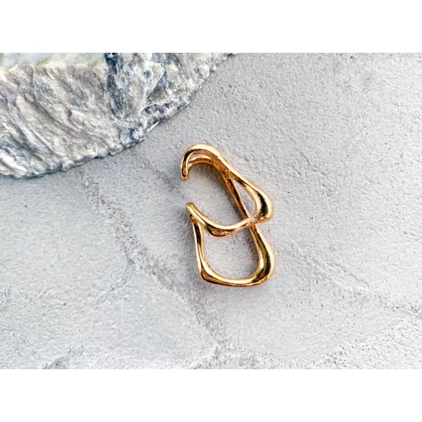 amplis・アンプリス turn earcuff -Gold-  /  イヤカフ ゴールド