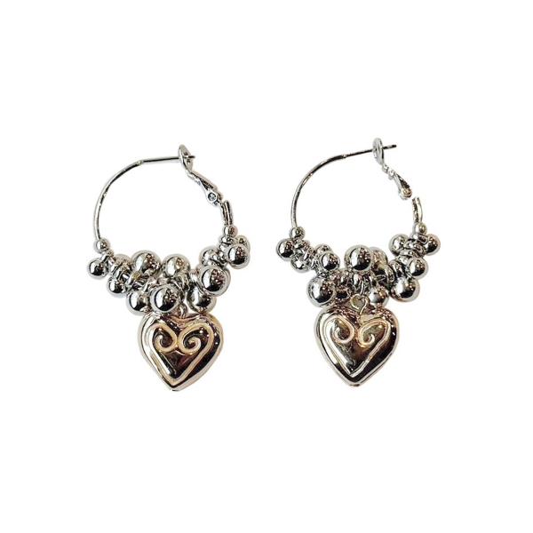 amplis・アンプリス free pierce -Silver-  /  ピアス ハート シルバー...