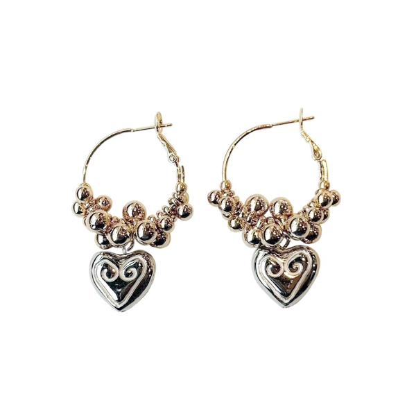 amplis・アンプリス free pierce -Gold-  /  ピアス ハート ゴールド シ...