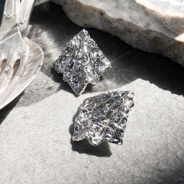 amplis・アンプリス hanna pierce -Silver-  /  ピアス シルバー