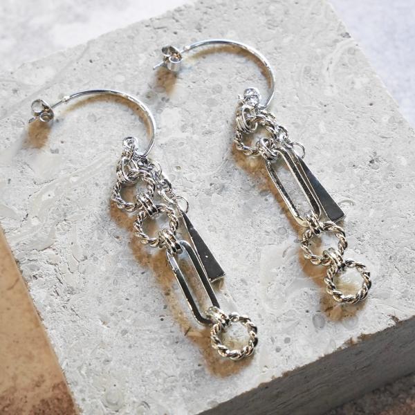 amplis・アンプリス circle pierce -Silver-  /  ピアス シルバー