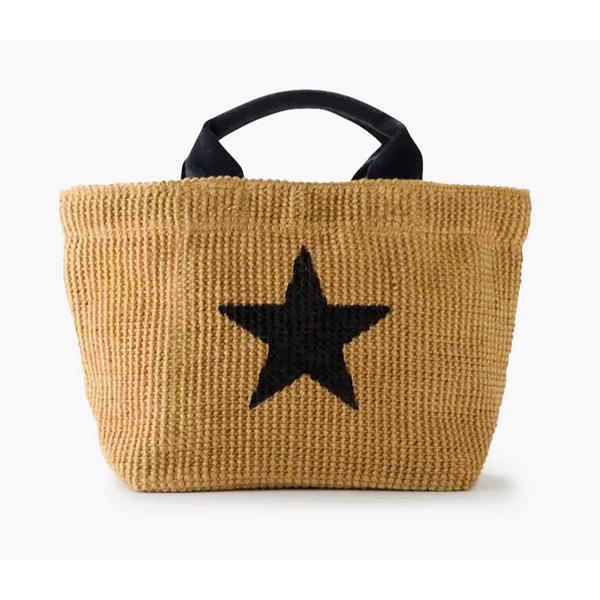 FABRICO・ファブリコ ジュートバッグ XS【STAR】/  ★ ☆ イニシャル ショルダー ト...