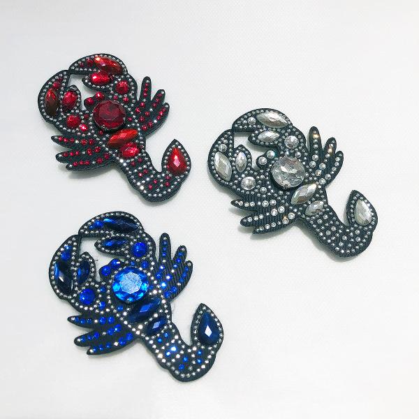 LM・エルム ブローチ サソリ  /  立体刺繍アクセサリー 蠍