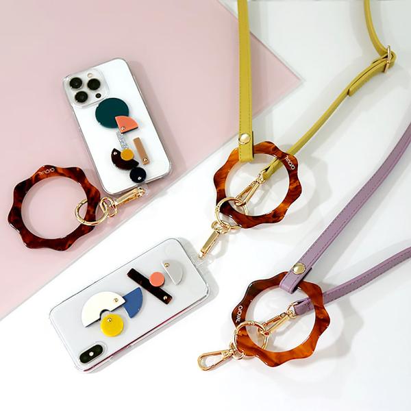 O/OVAL・オーバル　FLOWER SMARTPHONE STRAP  /  スマートフォン スマ...