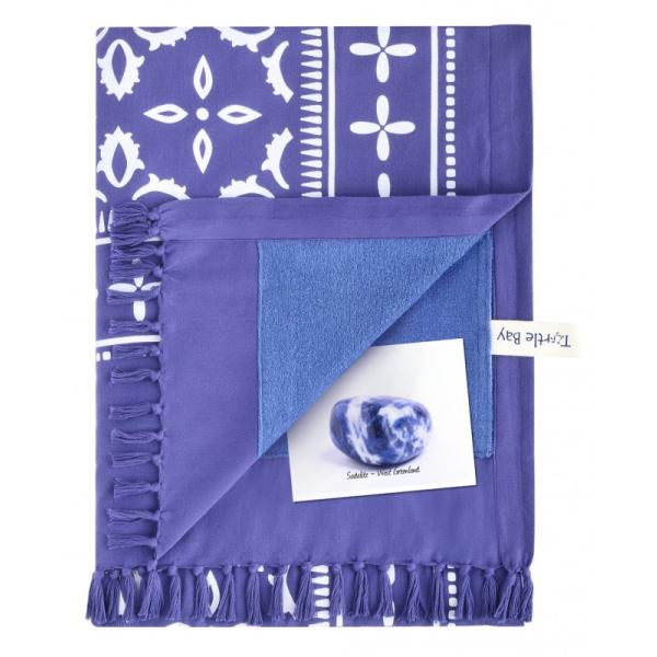 Turtle Bay・タートルベイ　RUG&amp;TOWEL「HAMMAM Liberty Blue」/ ...