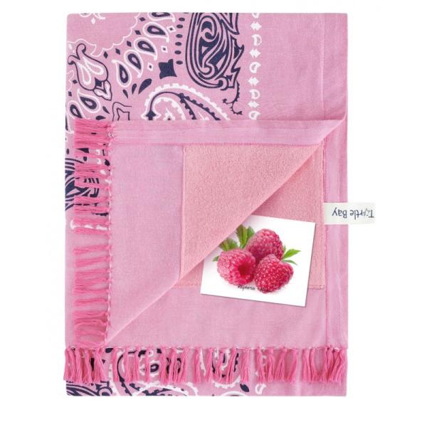 Turtle Bay・タートルベイ　RUG&amp;TOWEL「PAISLEY Flamingo Pink」...