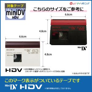 【miniDV・HDV】ビデオテープからDVD...の詳細画像1