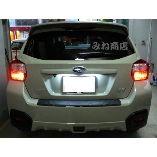SUBARU XVのナンバー灯を超最新LED(SMD)に!! スバルＸＶ（ＧＰ７）／平成２５年〜