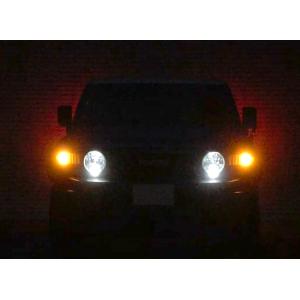 FJクルーザー用　社外LEDクリアウインカー　左右セット トヨタ FJクルーザー クリア LED フロントウィンカー 左右セット