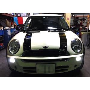 送料無料 BMW MINI R55/R56/R57 【ハロゲンH4モデル専用】 LEDヘッド