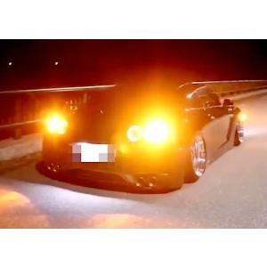 NISSAN GT-R／ハイフラキャンセラー内蔵 LEDウインカーバルブ（前後左右 4個セット）GT...