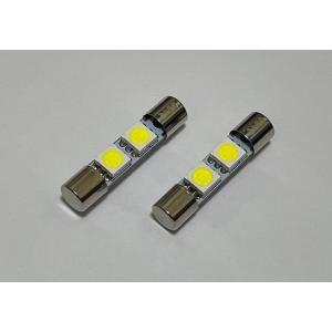 T6.3×29mm（ヒューズ型）POWER 5050LED(2pcs) ／60LM／単品1個