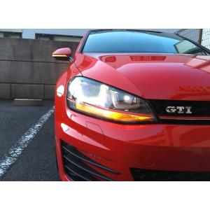 フォルクスワーゲン ゴルフ７GTI／SMD2835フロントウインカーランプ／Golf 7 GTI（A...