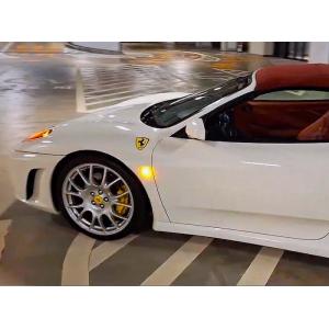 フェラーリ F430 F1 WORLD PLATINUM サイドステップ FRP+カーボン製