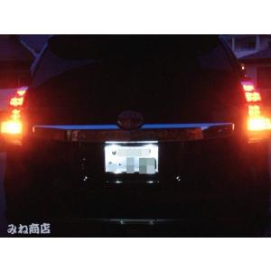 ナンバー灯 LED 日亜 雷神【ホワイト/白】ランドクルーザー 80系