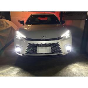 [LEXUS LBX] 純正LEDフォグ交換用パワーアップキット／3600LM・2色切り替え（ホワイ...