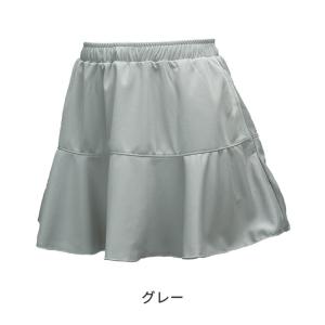 スコート フレア スカート 両サイドポケット付...の詳細画像5