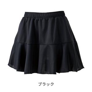 スコート フレア スカート 両サイドポケット付...の詳細画像3
