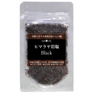 岩塩 ヒマラヤ岩塩 食用ブラック岩塩パウダー（粗め） 500g ブラック