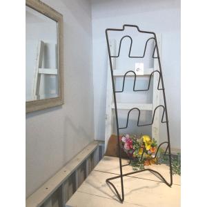 アイアン ナチュラル アンティーク風 スリッパラック