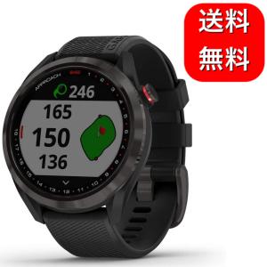 GARMIN(ガーミン) ゴルフナビ GPS Approach S42 Black/Carbon Gray｜mineruva