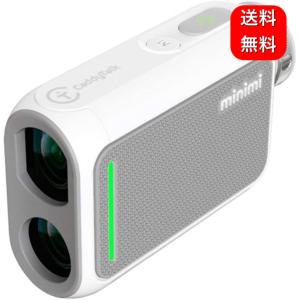 【GOLFZON Japan】ゴルフ用 レーザー距離測定器 Caddy Talk minimi／キャディトークミニミ 【ホワイト】｜mineruva