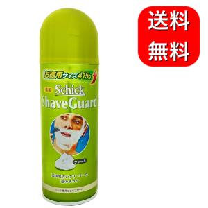 Schick シック 薬用 シェーブガード お徳用サイズ 415g　ひげそり　シェービングフォーム　シェービングムース｜mineruva