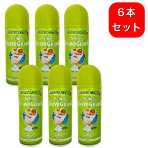 6本セット Schick シック 薬用 シェーブガード お徳用サイズ 415g ひげそり シェービングフォーム シェービングムース｜mineruva