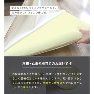 ごろ寝マット 2つ折り カバー付き 折りたたみ...の詳細画像5