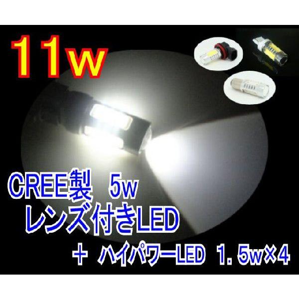 【みねや】CREE製LED搭載★11w★T20　シングル・ダブル共通★ホワイト・アンバー・レッド　