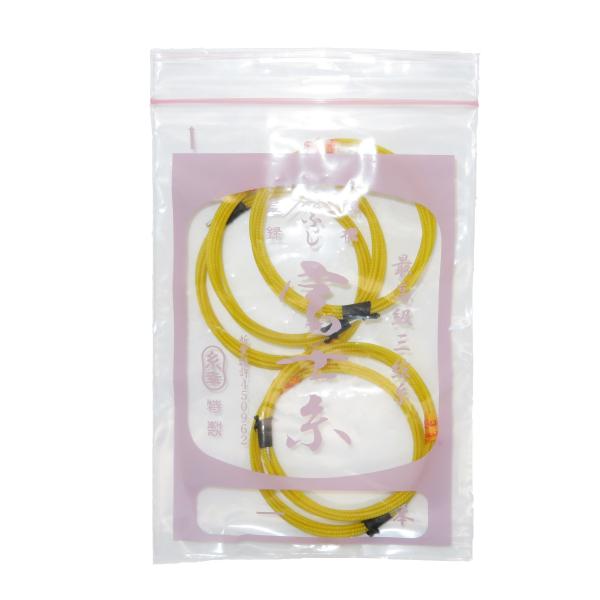 富士糸一の糸１７−１　三味線用絹糸（弦） ５本セット