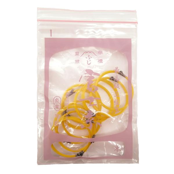 富士糸三の糸１３−３　三味線用絹糸（弦）１０本セット