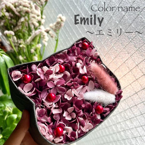 ねこばこ Emily エミリー プリザーブドフラワー オリジナル 猫型 フラワーボックス 個性派 大...