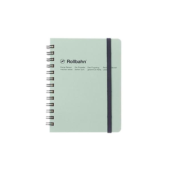 デルフォニックス メモ ロルバーンポケット付メモM 方眼 ライトブルー 500307-340